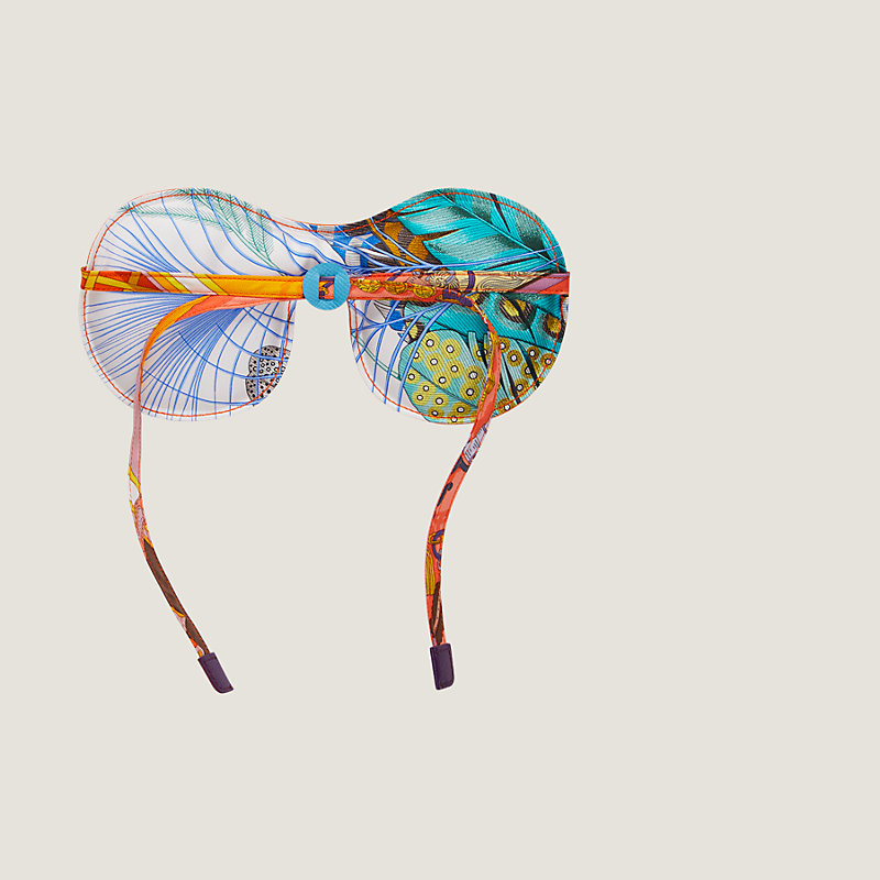 Not Sleepy round travel mask | Hermès USA